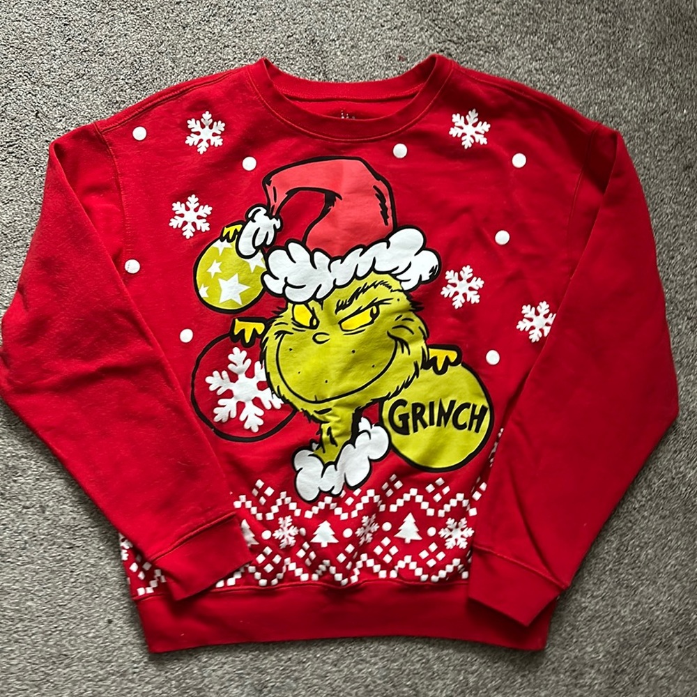 The grinch crew neck